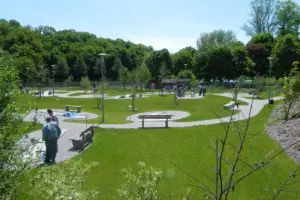 Minigolfanlage am Hammerweiher in Dietzhölztal